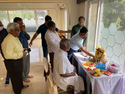 RCSS - Puja for Dialysis centre,Qutbullapur